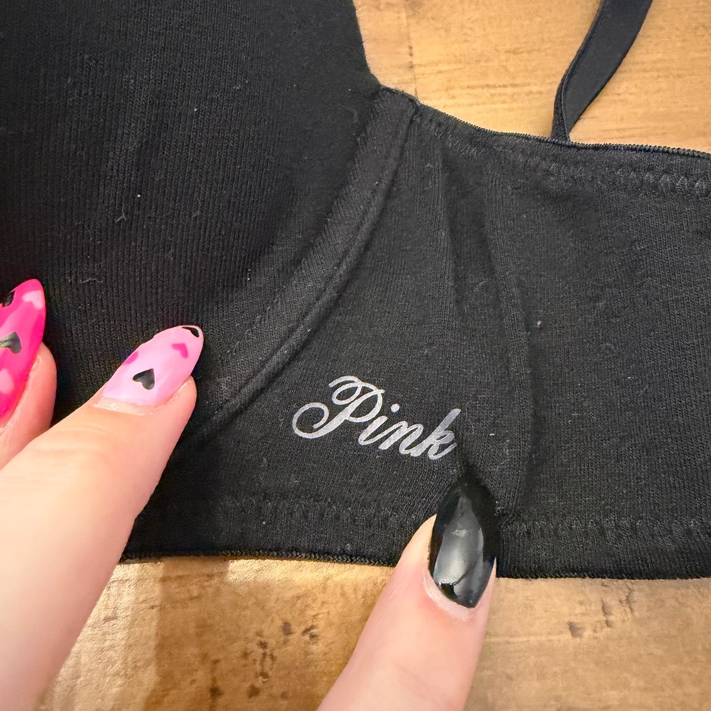 PINK Victoria's Secret Black Bra - Picture 2 of 5